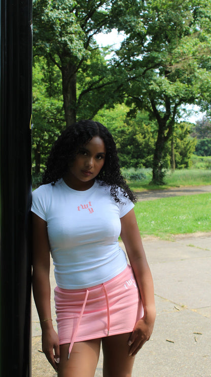 Pink summer skirt